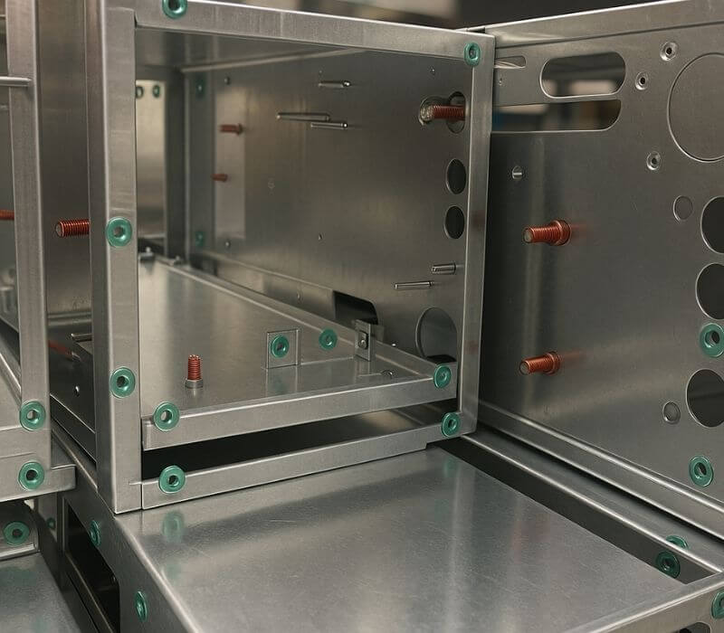 Caja de metal a medida