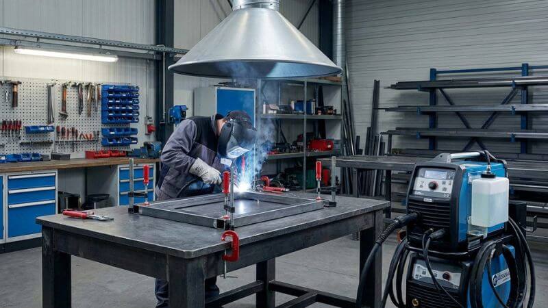 equipos para soldar aluminio sujeciones, refrigeracion, ventilacion